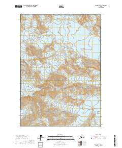 Tyonek B-7 NE, AK — USGS 7.5-minute topo (2017)