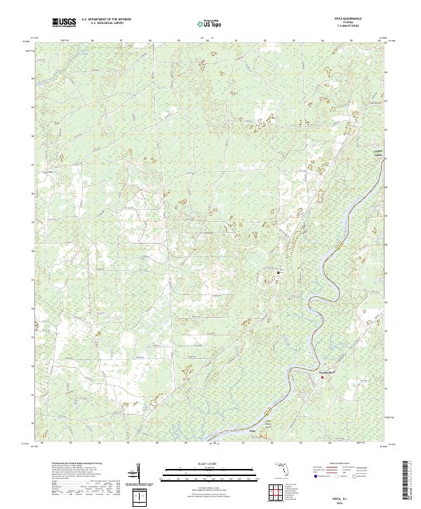 Vista, FL — USGS 7.5-minute topo (2024)
