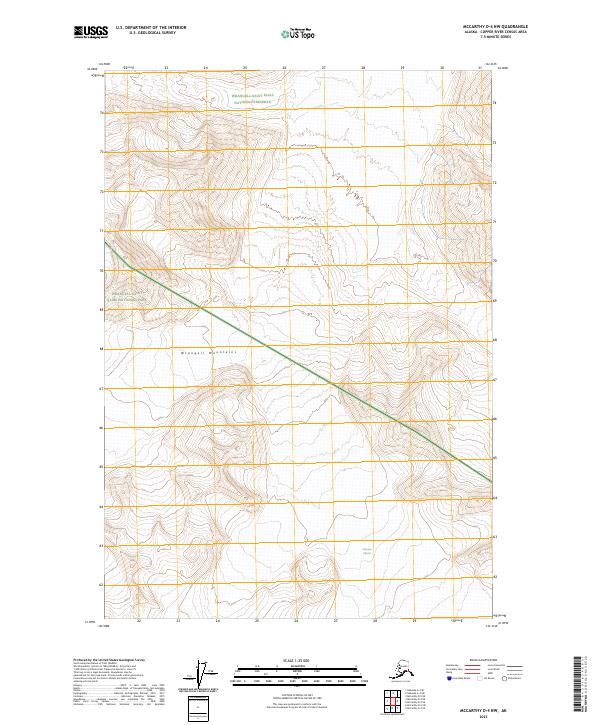 McCarthy D-4 NW, AK — USGS 7.5-minute topo (2023)
