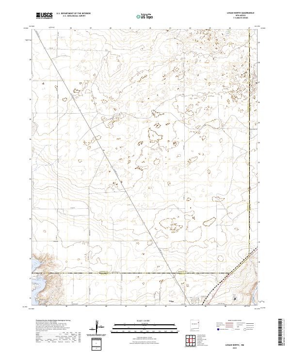 Logan North, NM — USGS 7.5-minute topo (2023)