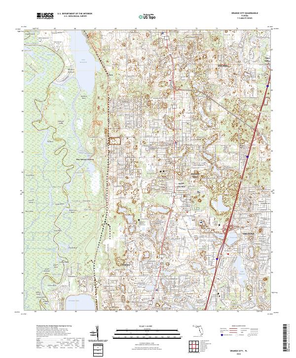 Orange City, FL — USGS 7.5-minute topo (2024)