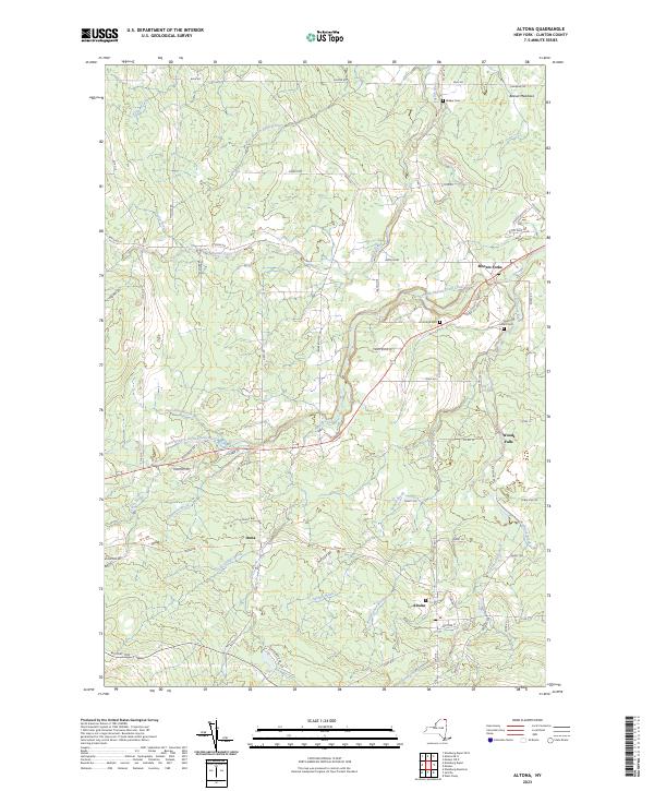 Altona, NY — USGS 7.5-minute topo (2023)