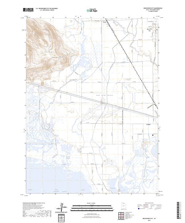 Bear River City, UT — USGS 7.5-minute topo (2023)