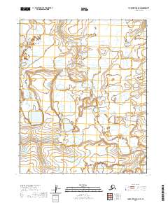 Lookout Ridge D-3 NW, AK — USGS 7.5-minute topo (2020)