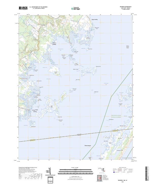 Boxiron, MD-VA — USGS 7.5-minute topo (2023)