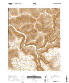 Bendeleben D-4 SE, AK — USGS 7.5-minute topo (2017)