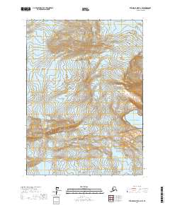 Bering Glacier A-2 NW, AK — USGS 7.5-minute topo (2017)