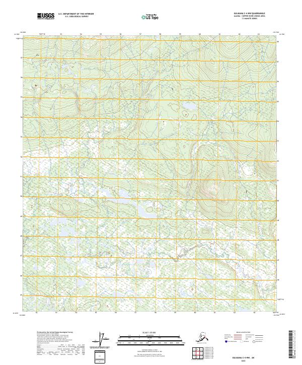 Gulkana C-4 NW, AK — USGS 7.5-minute topo (2023)