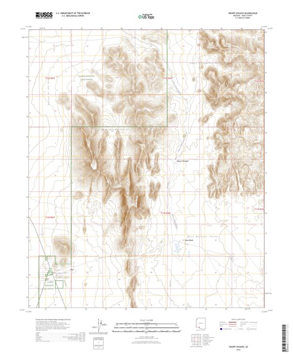 Sikort Chuapo, AZ — USGS 7.5-minute topo (2026)