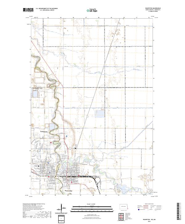 Wahpeton, ND-MN — USGS 7.5-minute topo (2024)