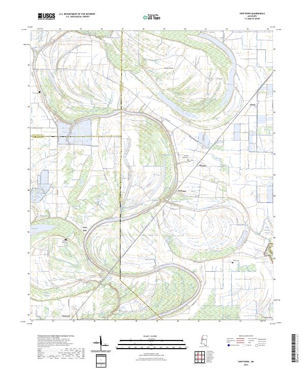 Swiftown, MS — USGS 7.5-minute topo (2024)
