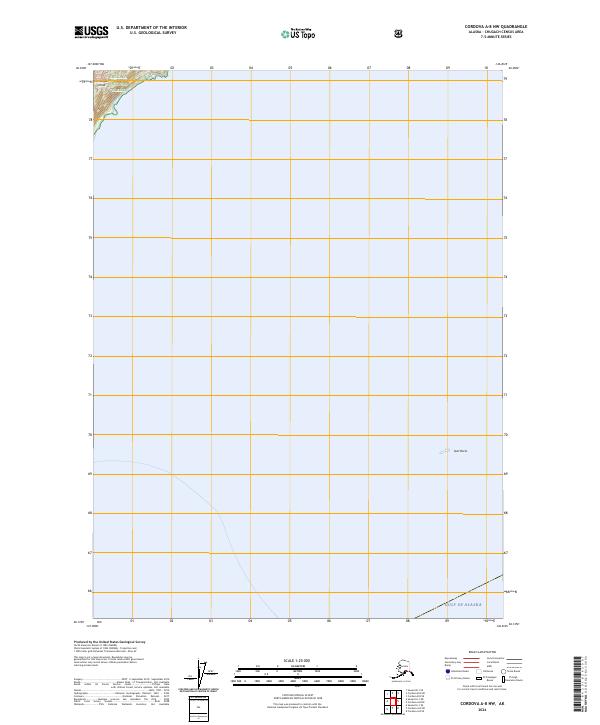 Cordova A-8 NW, AK — USGS 7.5-minute topo (2024)