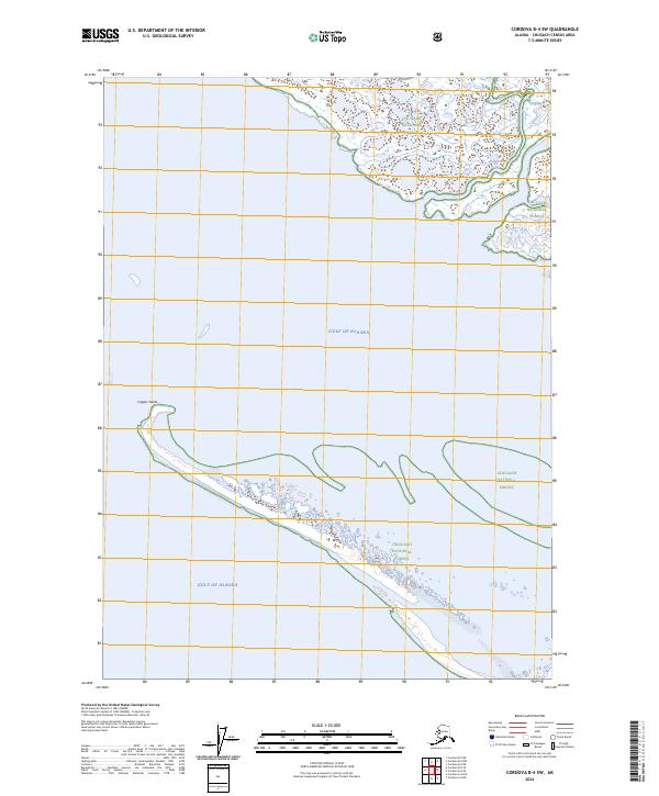 Cordova B-4 SW, AK — USGS 7.5-minute topo (2024)