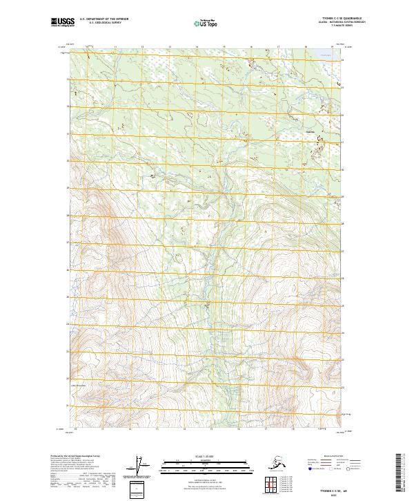 Tyonek C-3 SE, AK — USGS 7.5-minute topo (2023)