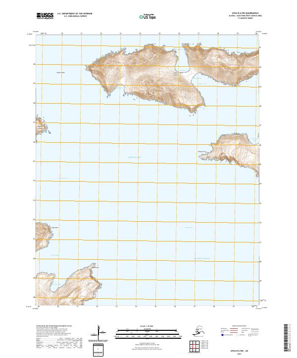 Atka B-6 NW, AK — USGS 7.5-minute topo (2021)