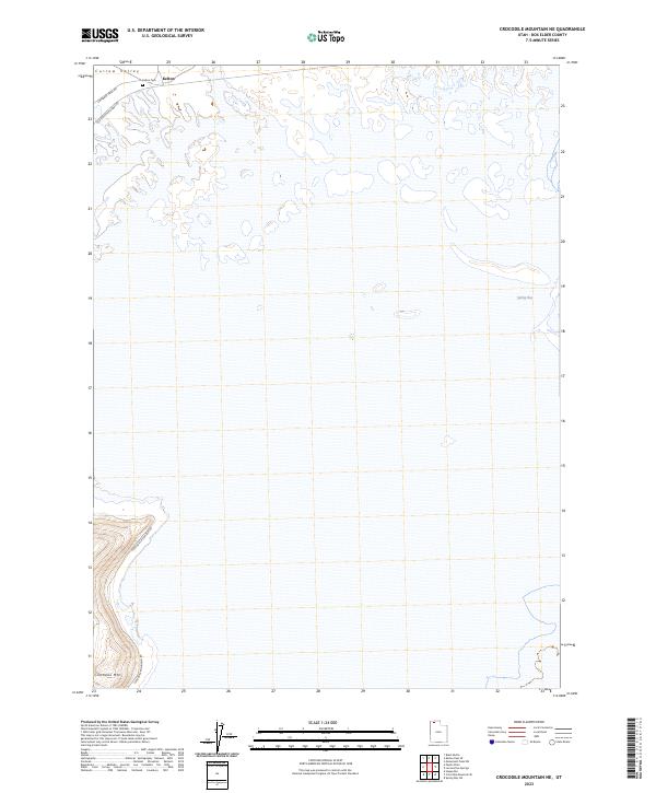 Crocodile Mountain NE, UT — USGS 7.5-minute topo (2023)