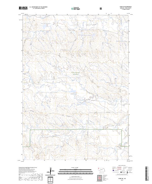 Story NE, NE — USGS 7.5-minute topo (2023)
