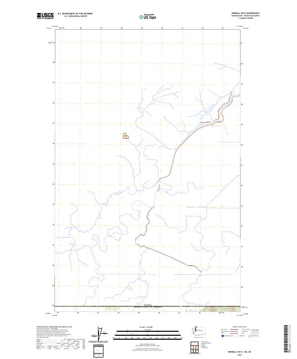 Kendall OE N, WA-BC — USGS 7.5-minute topo (2023)