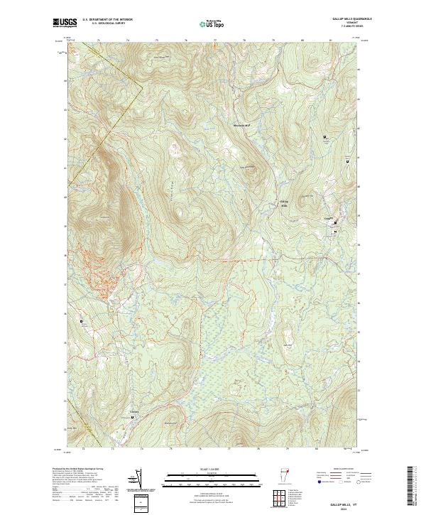 Gallup Mills, VT — USGS 7.5-minute topo (2024)