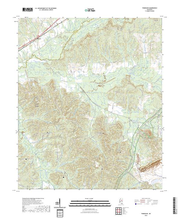 Tomnolen, MS — USGS 7.5-minute topo (2024)