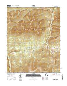 Melozitna D-2 SE, AK — USGS 7.5-minute topo (2016)