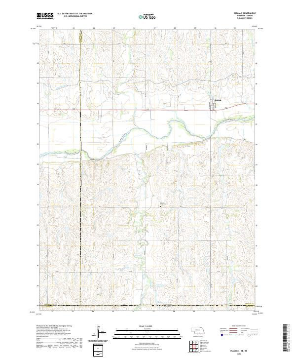 Inavale, NE-KS — USGS 7.5-minute topo (2021)