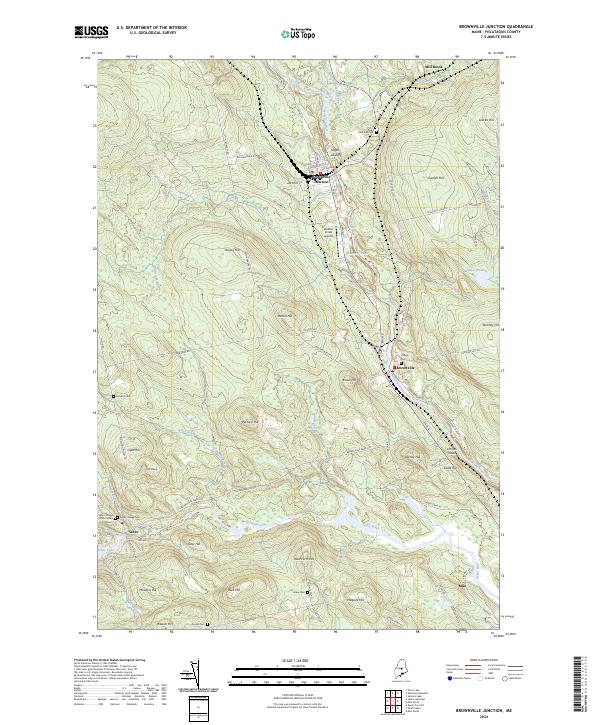 Brownville Junction, ME — USGS 7.5-minute topo (2024)