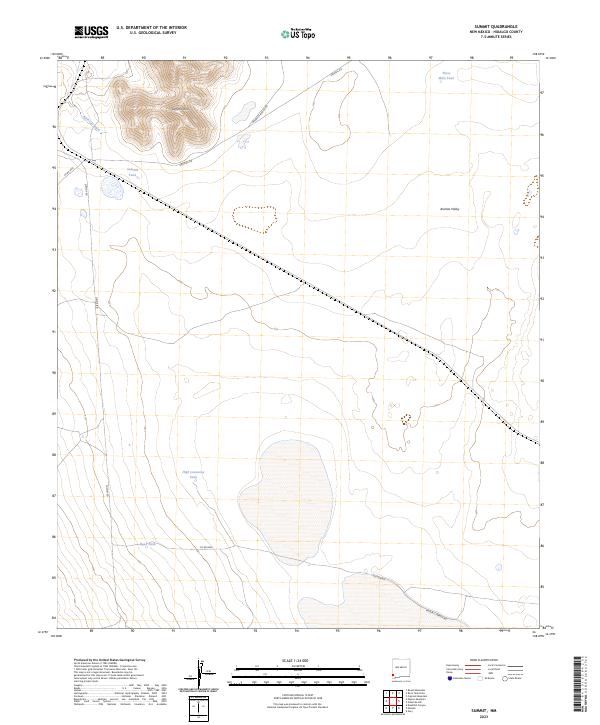 Summit, NM — USGS 7.5-minute topo (2023)