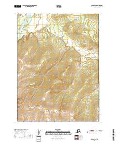 Coleen C-6 NE, AK — USGS 7.5-minute topo (2018)