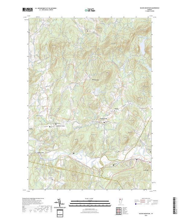 Gilson Mountain, VT — USGS 7.5-minute topo (2024)