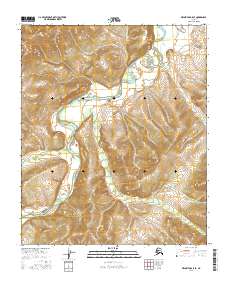Melozitna A-5 SE, AK — USGS 7.5-minute topo (2016)