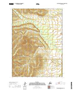 Taylor Mountains D-6 NE, AK — USGS 7.5-minute topo (2019)