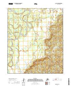 Ruby D-3 SE, AK — USGS 7.5-minute topo (2019)