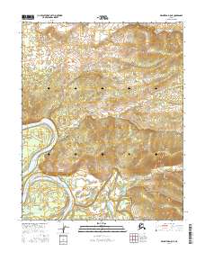 Melozitna D-5 NE, AK — USGS 7.5-minute topo (2016)