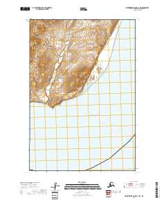 Hagemeister Island C-3 SW, AK — USGS 7.5-minute topo (2018)