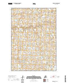 Marshall B-3 SE, AK — USGS 7.5-minute topo (2018)
