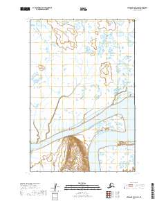 Nushagak Bay D-3 SW, AK — USGS 7.5-minute topo (2019)