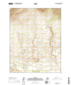 Beaver D-2 NE, AK — USGS 7.5-minute topo (2017)
