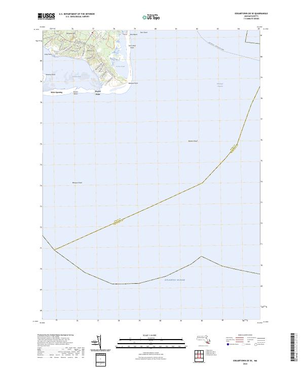 Edgartown OE SE, MA — USGS 7.5-minute topo (2024)