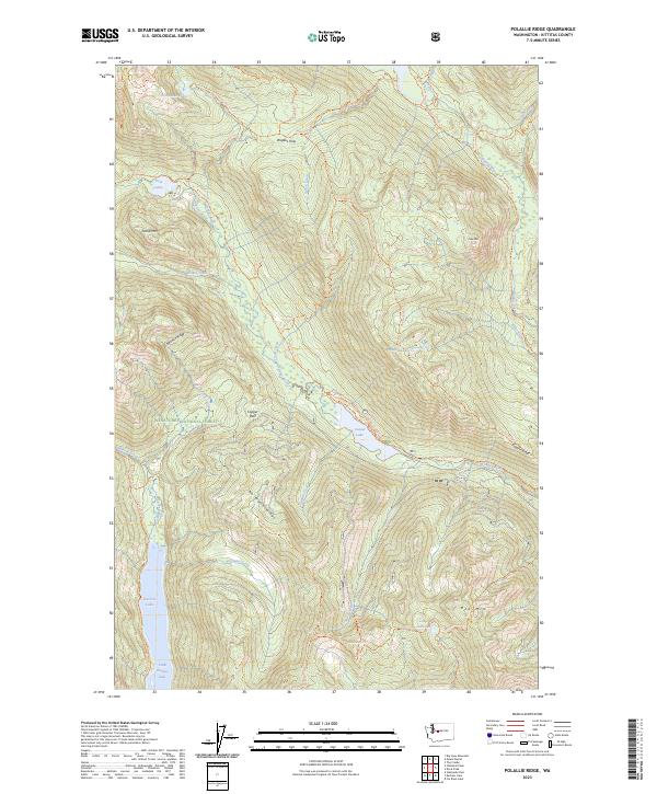 Polallie Ridge, WA — USGS 7.5-minute topo (2023)