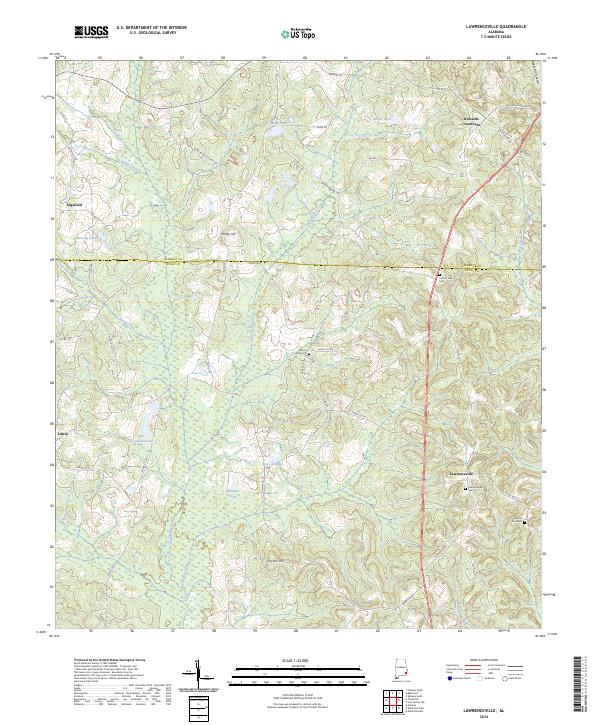 Lawrenceville, AL — USGS 7.5-minute topo (2024)