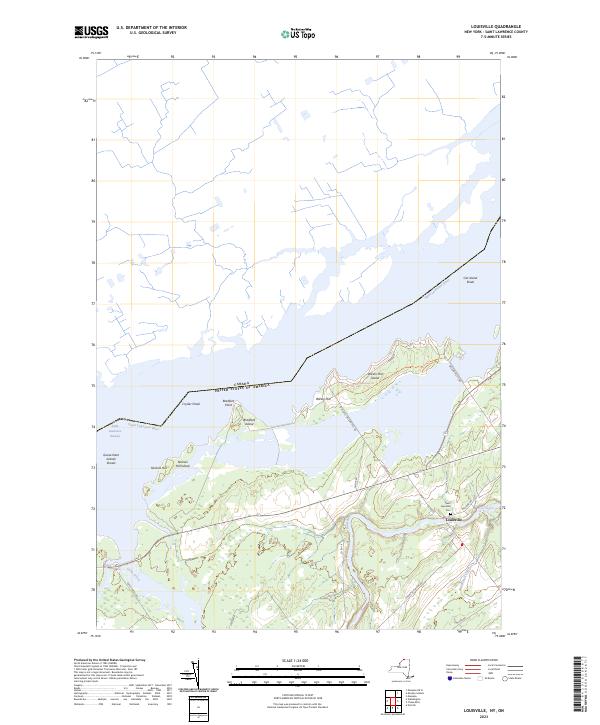 Louisville, NY-ON — USGS 7.5-minute topo (2023)