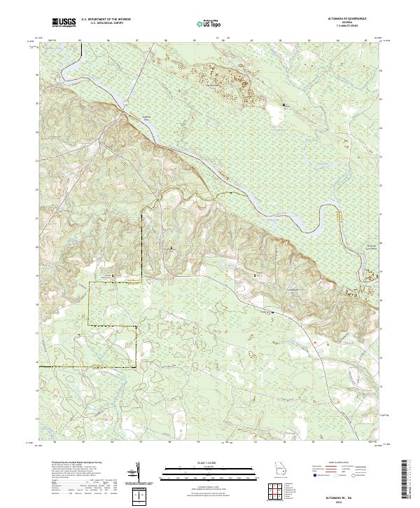 Altamaha SE, GA — USGS 7.5-minute topo (2024)