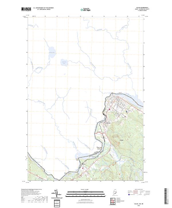 Calais, ME-NB — USGS 7.5-minute topo (2024)