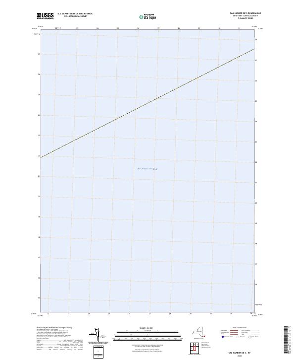 Sag Harbor OE S, NY — USGS 7.5-minute topo (2023)