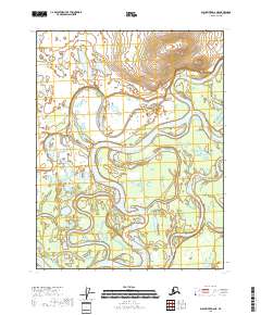 Black River D-6 NE, AK — USGS 7.5-minute topo (2018)