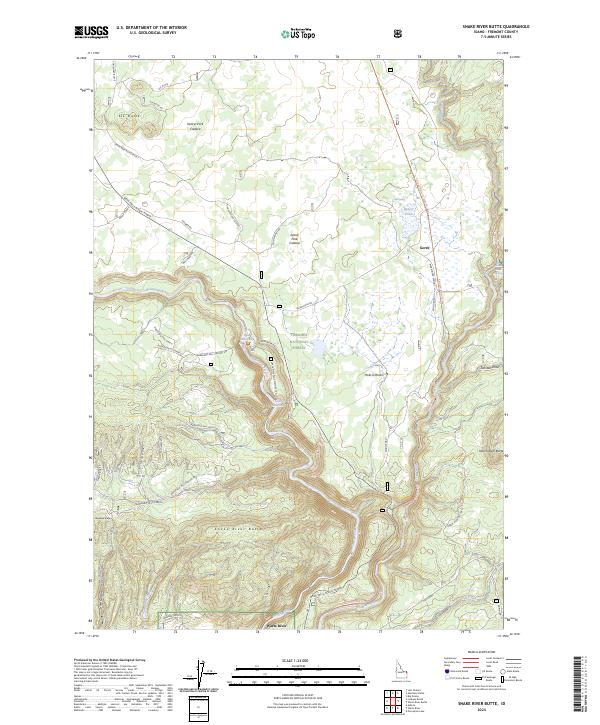 Snake River Butte, ID — USGS 7.5-minute topo (2024)