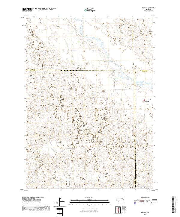 Purdum, NE — USGS 7.5-minute topo (2021)