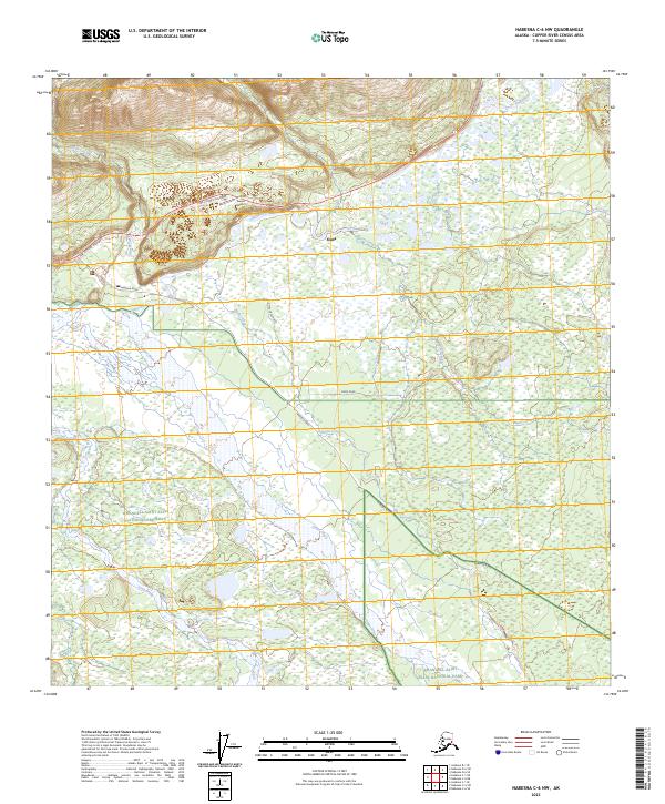 Nabesna C-6 NW, AK — USGS 7.5-minute topo (2023)