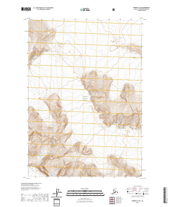 Sumdum A-2 NE, AK — USGS 7.5-minute topo (2024)
